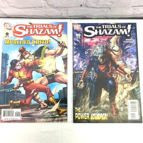 DC Comics 2006-2008 The Trials of Shazam #'s 3-12 Ten Comic Book Bundle - Picture 5 of 6